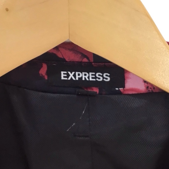 Express Floral Blazer Jacket Men’s Size Large - Picture 4 of 8